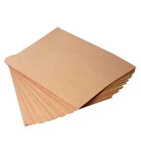 Papier kraft brun vergé