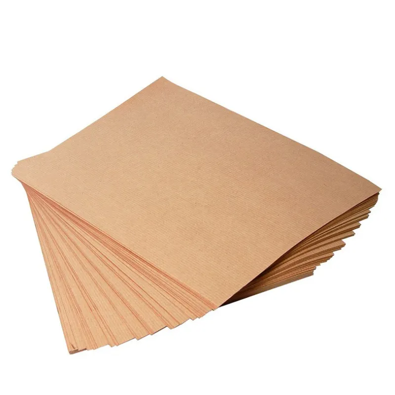 Papier kraft brun vergé