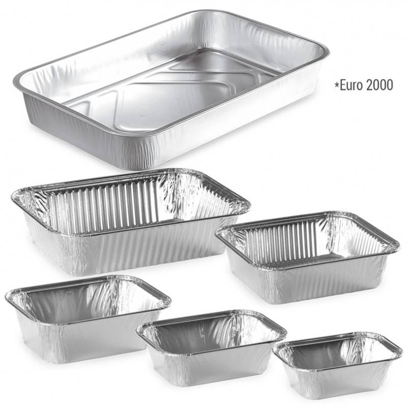 Barquette Aluminium Alimentaire Litre - Housses & Protections 