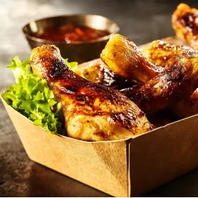 Barquettes kraft brun