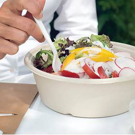 Bol salade bagasse - bol salade  vente à emporter