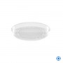 Pot transparent rond Solo Premium