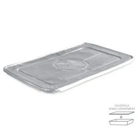 Plat gastronome aluminium - couvercle