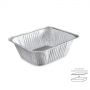 Plat gastronome aluminium avec couvercle