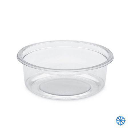 Pot rond transparent 250ml