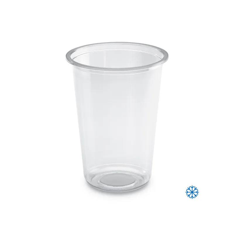 Pot rond transparent ou translucide