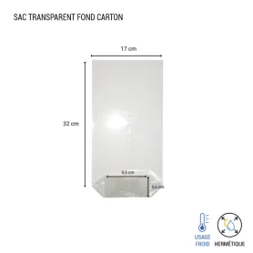 Sac polypro avec fond carton