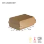 Boîte hamburger - coque sandwich Kraft-1824