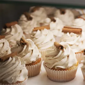 Caissette plissée blanche