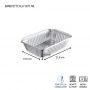 Barquette aluminium sertissable