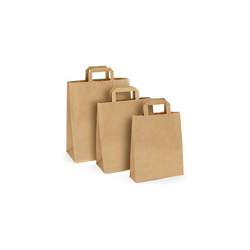 Sac Cabas kraft brun - Sac écolo et bio - EmballageFuté.com