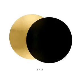 Rond épais or/noir 1050g