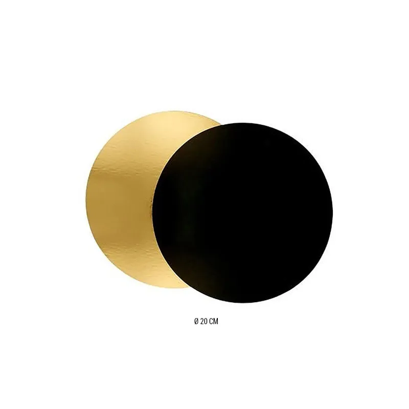 Rond épais or/noir 1050g