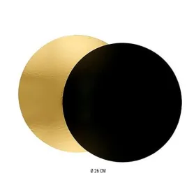 Rond épais or/noir 1050g