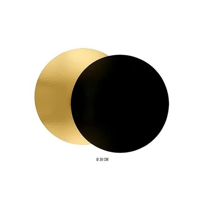 Rond épais or/noir 1050g