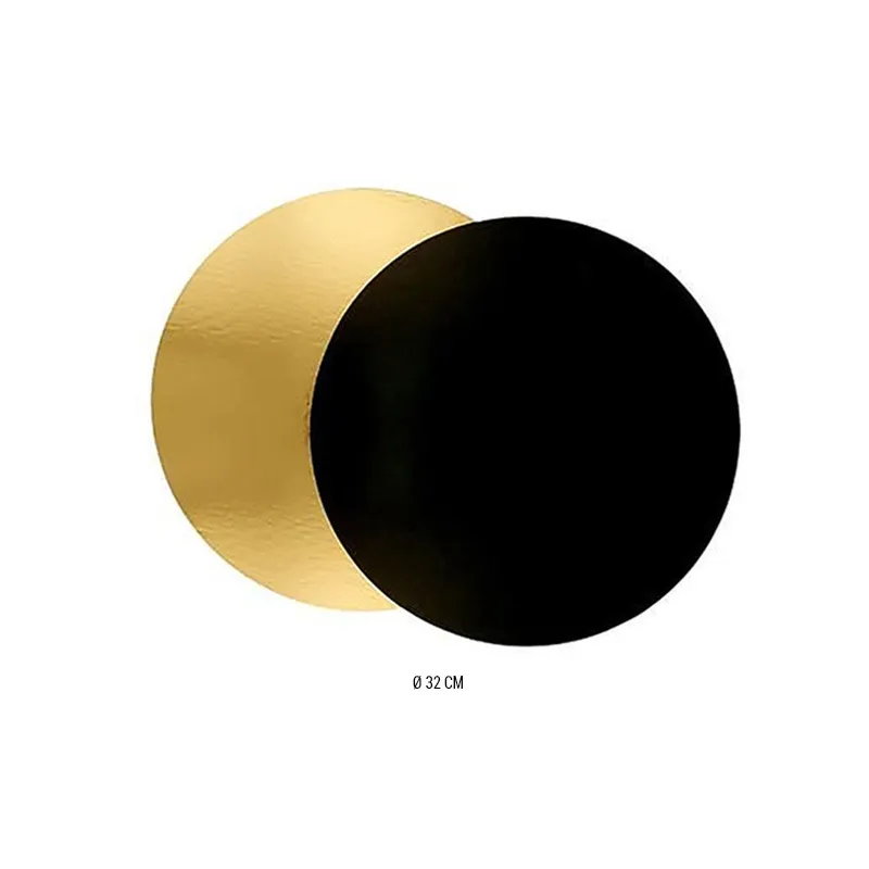 Rond épais or/noir 1050g