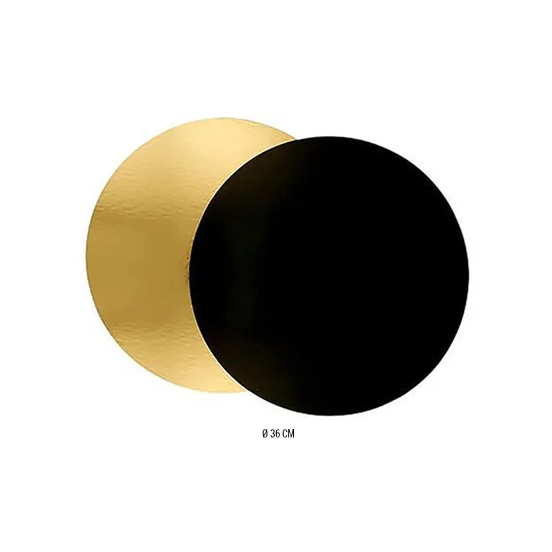 Rond épais or/noir 1050g