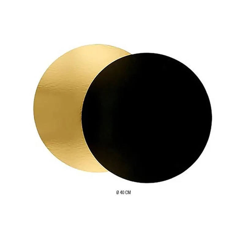 Rond épais or/noir 1050g