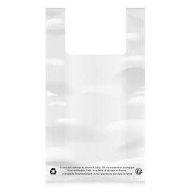 Sac 'cellophane™' transparent plat avec fond carton 12x26cm par