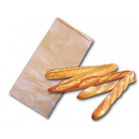 Sac kraft regroupement pain et baguette - emballage boulangerie 