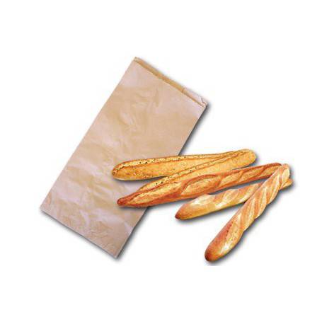 Sac kraft regroupement pain et baguette - emballage boulangerie 