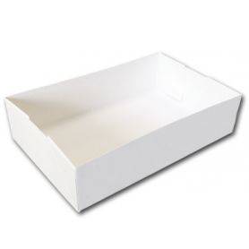 Plateau gâteau rectangulaire argent 30,5 cm x 43,2 cm / 12'' x 17'' x12 -  Boîte à gâteau