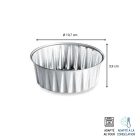 Ramequin rond aluminum