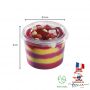 Verrine Bodega + couvercle plat