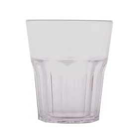 Verre réutilisable transparent
