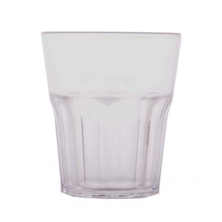 Verre réutilisable transparent