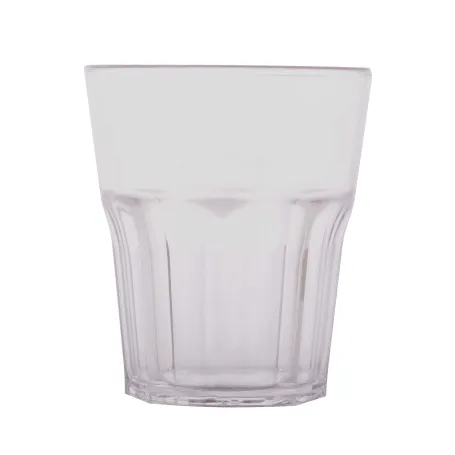 Verre réutilisable transparent