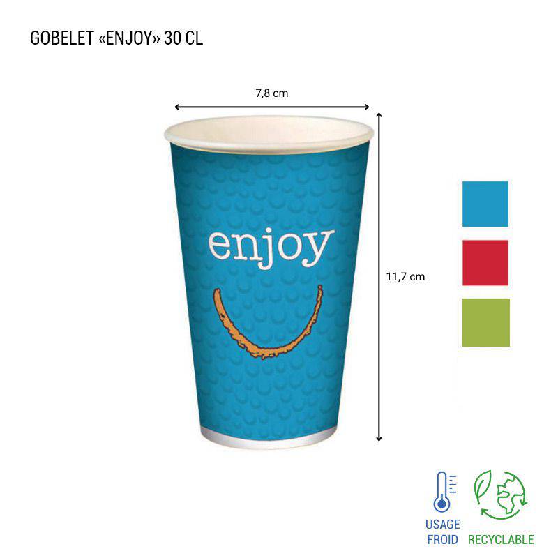 Packea packaging market - Vente de gobelets en carton pour café, thé et  autres boissons chaudes. Ces gobelets jetables appartiennent à notre gamme  de vaisselle jetable et sont recyclables. Le gobelet carton