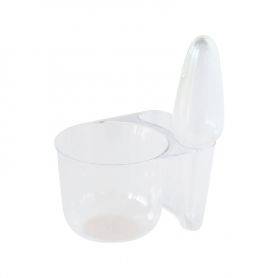 Verrine amuse-bouche avec pipette