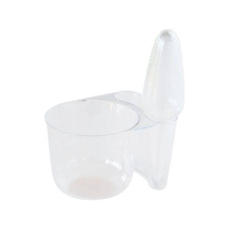 Verrine amuse-bouche avec pipette