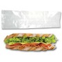 Sac Sandwich polypro transparent - emballage snack