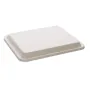 Plateau repas bagasse 5 compartiments + couvercle-2658
