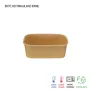 Boîte rectangulaire kraft brun -2771