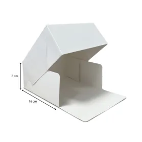 Boîte pâtissière blanche