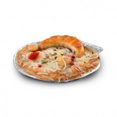 Plat aluminium en forme de Coquille St Jacques