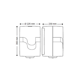 Dévidoir central maxi format