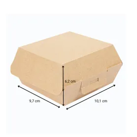 Boîte hamburger et sandwich kraft