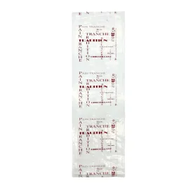 Sac à pain tranché PEBD perforé