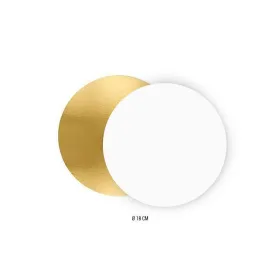 Rond épais or/noir 1050g