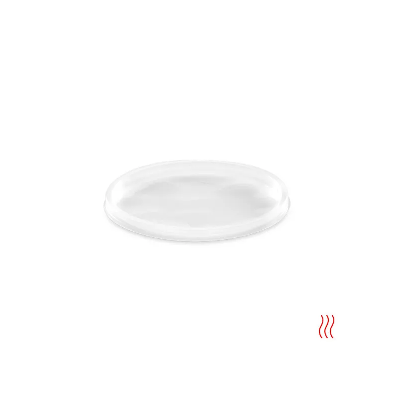 Pot rond transparent ou translucide