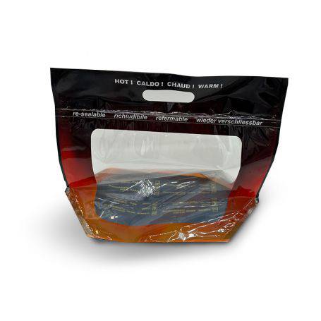 Sac poulet rôti zip poignée micro-ondable