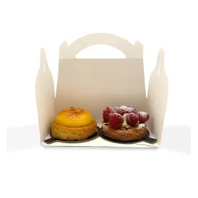Boite à poignées pâtisserie