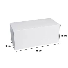 Boîte à bûche blanche