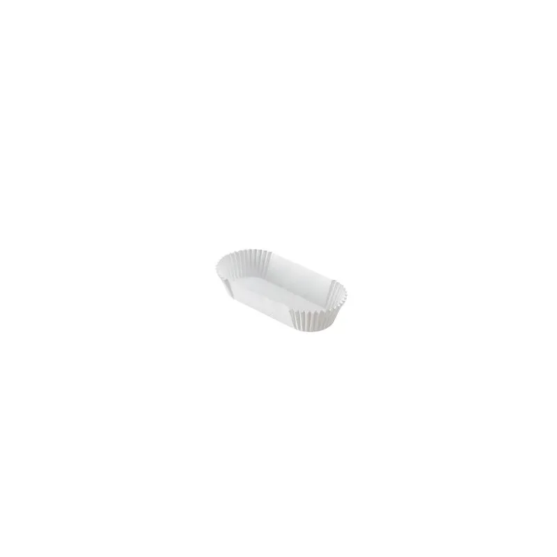 Caissette plissée blanche