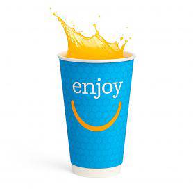 Gobelet carton "Enjoy"