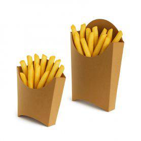 Pochette frites kraft